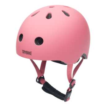 Bicycle helmet with retro look - vintage rose