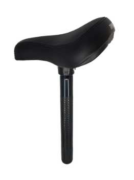 Black bicycle seat for Trybikes