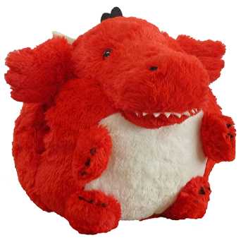 Giant hand warmer - red dragon