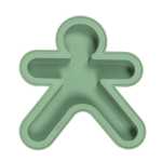 Bake a figure - sage green