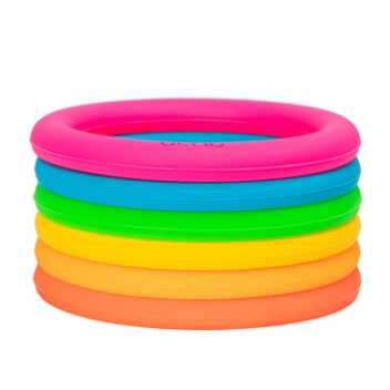 Sensory rings - bright colours 