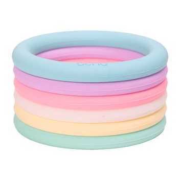 Sensory rings - pastel colours 