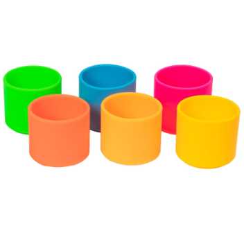 Stacking cups - bright colours 