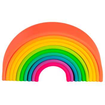 Large rainbow - bright colours 