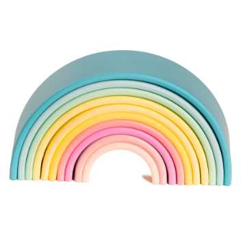 Large rainbow - pastel colours 