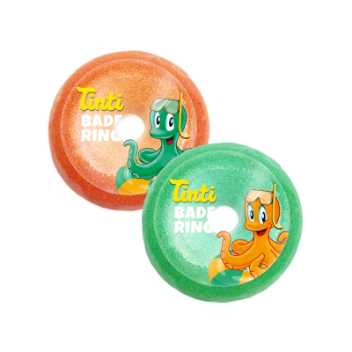 Bath rings - fizz and colour the water