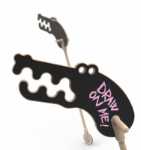 Mister crocodile on a stick