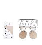 Dolly cot bedding - ladybird