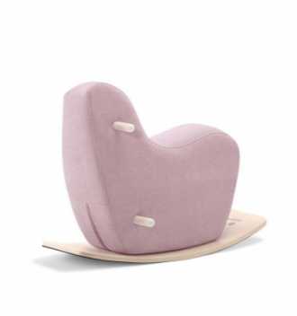 Small rocking horse - pale pink 