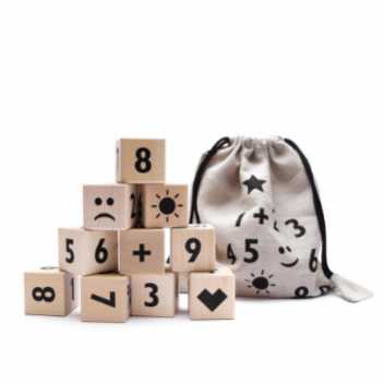 Math blocks - black 