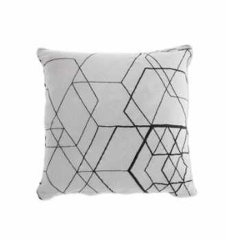 Matrix cushion case - light grey