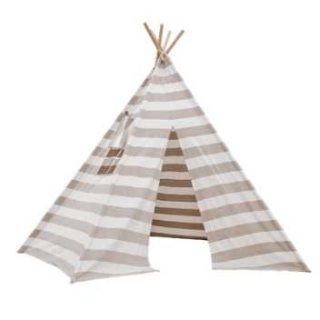 Play tent - large model with stripes 