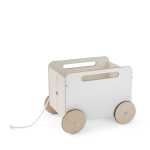 Toy Chest on wheels - white