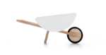 Toy wheelbarrow - white