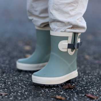 Rubber boots - sage green