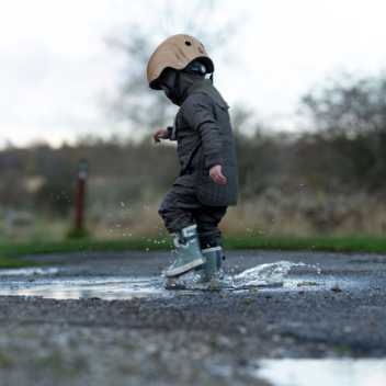 Rubber boots - sage green