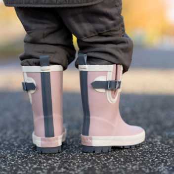 Rubber boots - blush rose