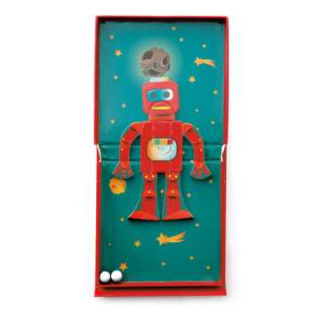 Magnetic puzzle run - robot