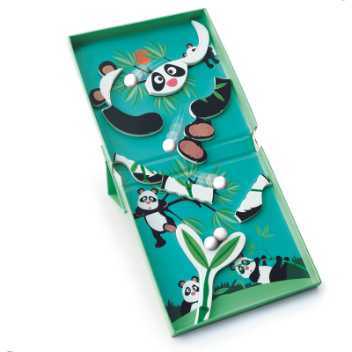 Magnetic puzzle run - panda