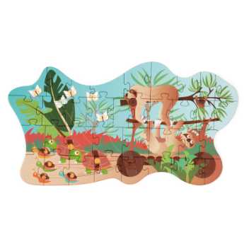 Contour puzzle - sloth