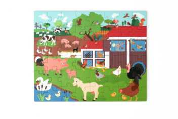 Large magnetic puzzle - at the farm