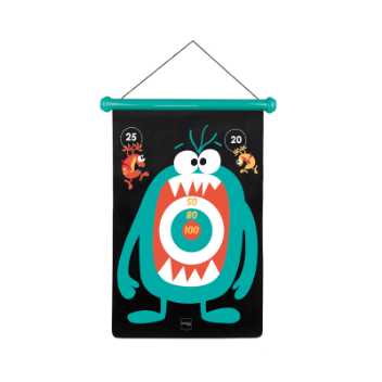 Large magnetic darts - angry monsters