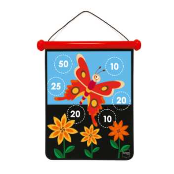 Magnetic darts - in the garden