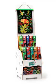 Display for magnetic darts - a good start