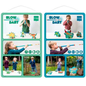 Poster - how to blow dart 