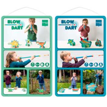 Poster - how to blow dart