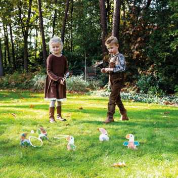 Ring toss game - toucans