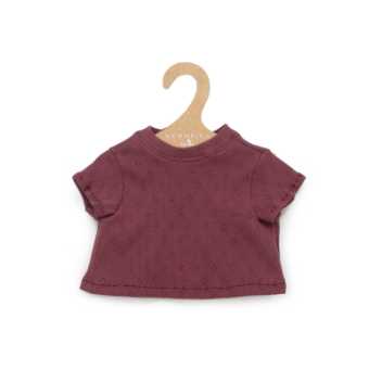 Short sleeved t-shirt - dark rose