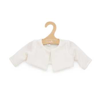 Knit cardigan - white