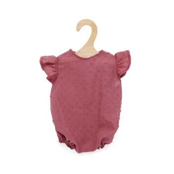 Short sleeved summer suit - burgundy