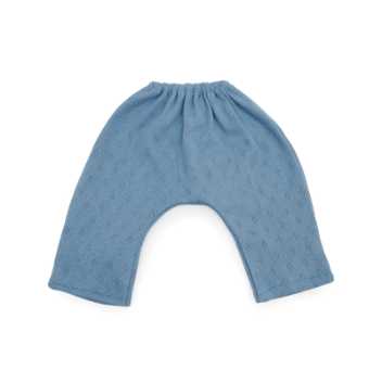 Cotton pants - soft blue
