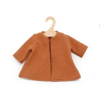 Quilted coat - rust