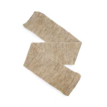Knitted scarf - sand