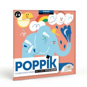 Sticker cards – animals