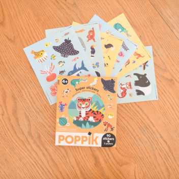 Sticker box - wild animals