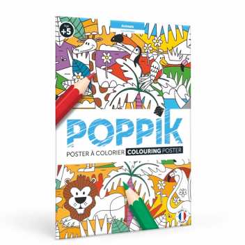 Colouring poster - animals