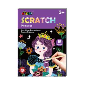 Mini scratch book – princess