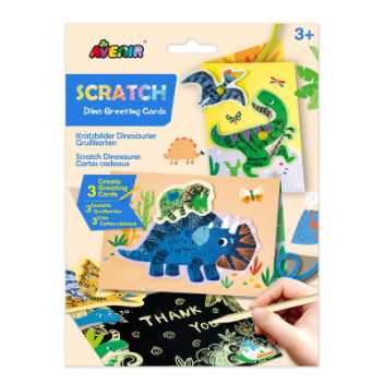 Make your own greeting cards – dinosaurs