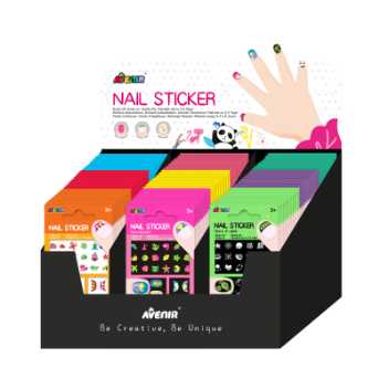 Display for nail stickers