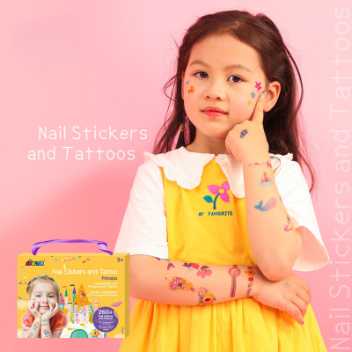 Nail stickers & tattoos – princesses