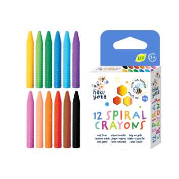 Spiral crayons - 12 pieces
