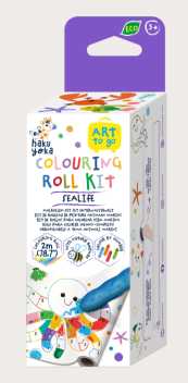 Mini colouring roll kit - sea friends