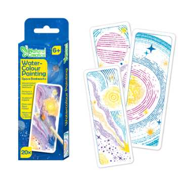 Paint bookmarks with water - in space