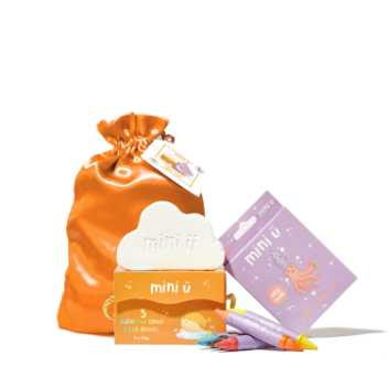 Gift set – bath crayons & clouds