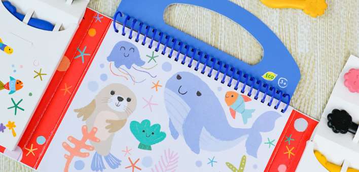 My first colouring kits & rolls
