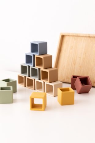 Tray & building blocks  - 2